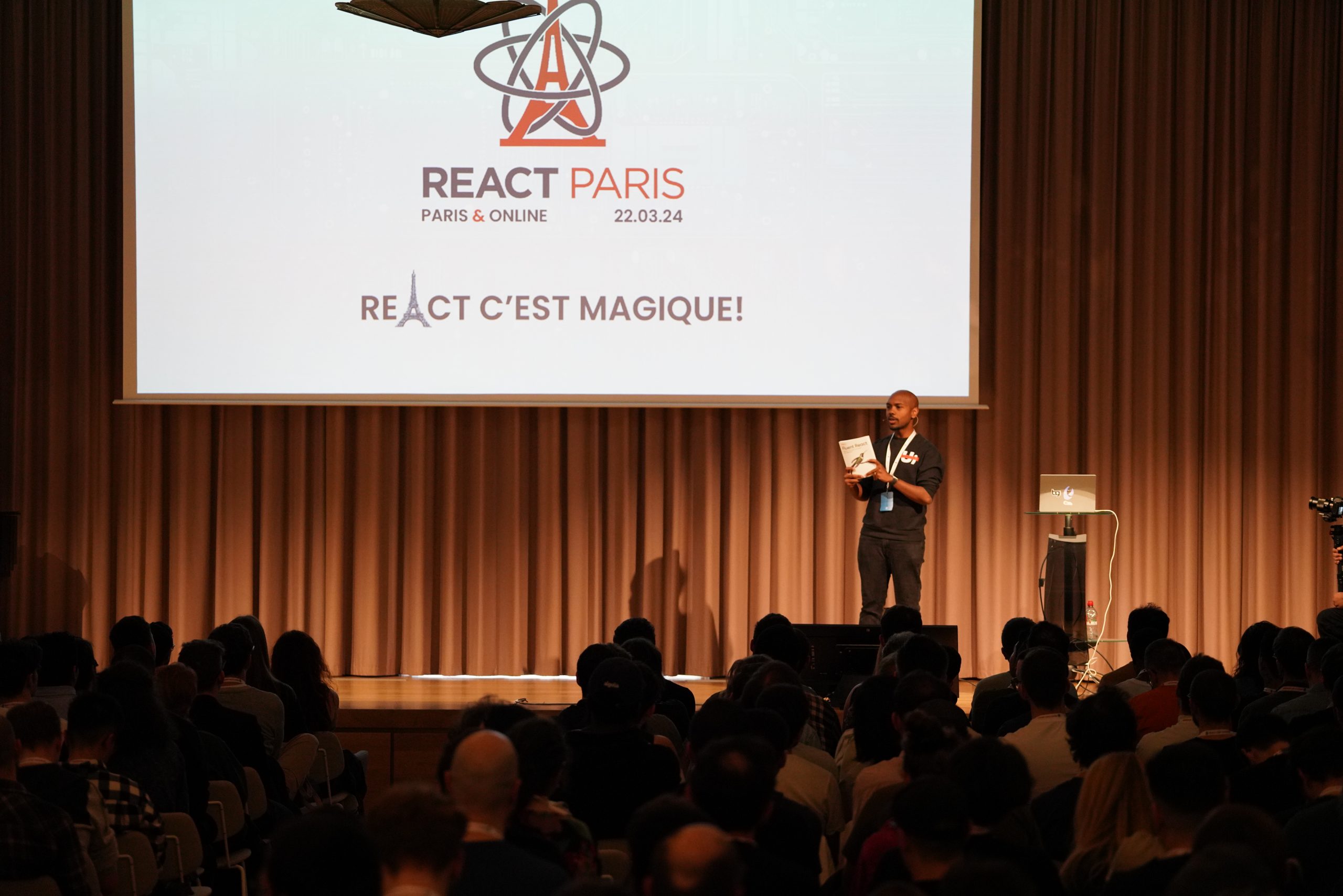 Conférence de Temal Kujar à React Paris