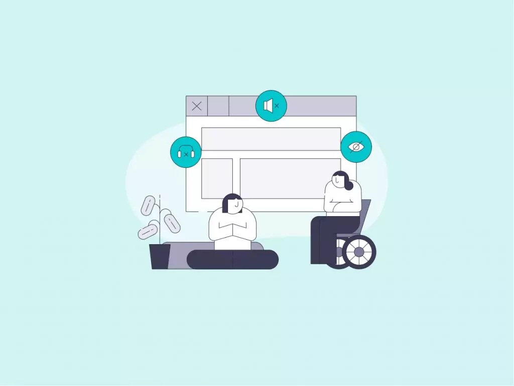 Dessin pour illustrer un problème d'accessibilité